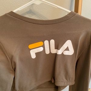 Fila sweatshirt.